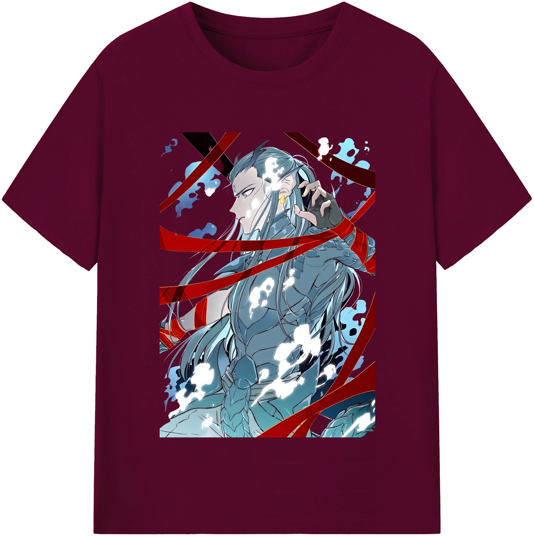 （画像用） Ne Zha 2 ナタ 魔童の大暴れ レディースカジュアルプリントTシャツ（綿100％）